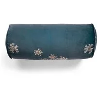 Essenza Dekokissen Lauren, aus weichem Samt mit Blumenprint