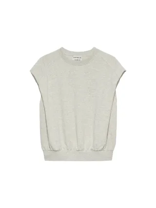 Catwalk Junkie - Sleeveless sweater light grey melange - Gr. - 34