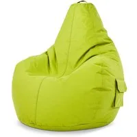 Green Bean Sitzsack Gaming Sitzsack Lounge Chair Cozy (Sitzsack mit Rückenlehne 80x70x90cm - Gaming Chair mit 230L EPS-Perlen Füllung, Kuschelig Weich Waschbar), Bean Bag Bodenkissen Lounge Sitzhocker Relax-Sessel Gamer Gamingstuhl