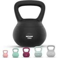 NEOLYMP Kettlebell Soft Kettlebell bodenschonend & leise - stoßdämpfende Kugelhantel, (Soft Kettlebell ideal fürs Homegym Kettlebell 2–12 kg Kugelhantel Set), Kugelhantel mit Eisensandfüllung - ergonomischer Softgriff