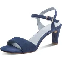Tamaris Sandalette Trichterabsatz, Abendschuh mit verstellbarem Fesselriemchen