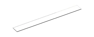 Keuco Glasabl. Ersatzteil SPS 90110 1055x120x6mm, 90110000055 90110000055