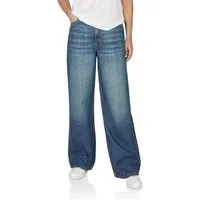DENIMFY Relax-fit-Jeans Damen Jeanshose DFDana Wide Leg Fit Denimhose aus 100% Baumwolle
