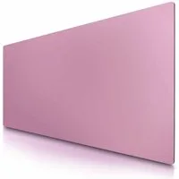 CSL Mauspad XXL Mousepad 900 x 400 x 3 mm, Tischunterlage, Elegante Leder Optik, rutschfest, abwaschbar, Office Schreibtischunterlage, Dunkelrosa