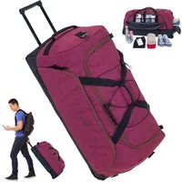 ELEPHANT Weichgepäck-Trolley Cruiser Trolley 100-135 L Reisetasche Travel, Tasche Softcase Gepäck Reise Urlaub Trolly