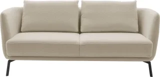 SCHÖNER WOHNEN-Kollektion 2,5-Sitzer "Pearl, hochwertig und komfortabel, - 5 Jahre Hersteller-Garantie" auch in Bouclé, Maße (B/H/T): 190/71/91 cm, Füße Metall