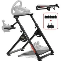 GTPLAYER Lenkradständer Lenkrad Gaming Wheel Stand für Logitech Controller (Neigungsverstellbares Gestell PS4 Xbox PC PS5)