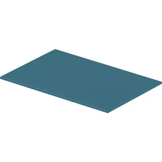 Duravit DuraSquare Glaseinleger 0099668800 stone blue, für Metalkonsole 003109 oder 003110