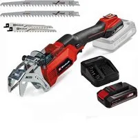 Einhell Akku-Säbelsäge Astsäge GE-GS 18 Li – 18 V & Akku 2,5 Ah + 2 Extra Sägeblätter Holz