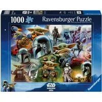 Ravensburger Puzzle The Mandalorian and Grogu, 1000 Puzzleteile, Made in Germany