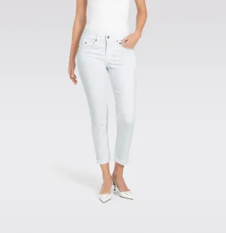 MAC - MAC JEANS - RICH SLIM, Light weight denim weiß - Gr. - 38