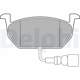 Delphi Bremsbel?ge vorne Audi A3 Seat Leon Skoda Octavia VW Golf
