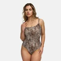 cfab Body Cami Bodysuit String-Leopard-XL (1-tlg)