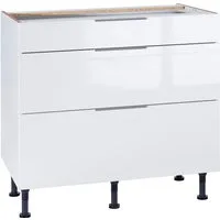 OPTIFIT Unterschrank Tara mit Vollauszug und Soft-Close-Funktion, Breite 90 cm