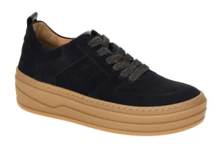 Gabor 73.352.16 Damen Plateau Sneaker Blau Pazifik Wechselfu?bett Normalweite