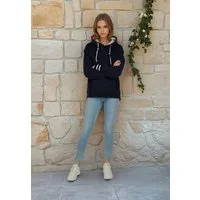 salzhaut Hoodie VERDADDERT Damen Oversized salzhaut Kapuzenpullover – bequemer Fit und nordisch klares Design