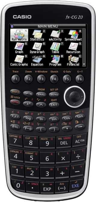 Casio FX-CG20 Grafikrechner schwarz