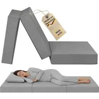 Klappmatratze 3-teilige Faltmatratze, sleepling, 15 cm hoch, hohe Formstabilität, Gästematratze, Made in EU