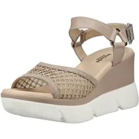Nero Giardini Nero Giardini Sandalen Leder/Textil Keilsandalette