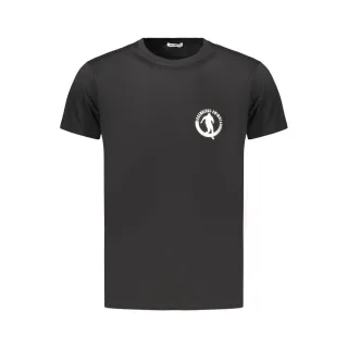 Bikkembergs schwarze Baumwoll-Herren-T-Shirt
