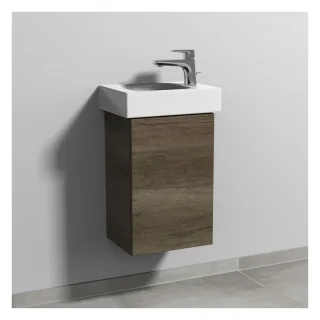 Sanipa 3way Waschtischunterbau zu Geberit iCon Waschtisch mit 1 Tür, Eiche-Nebraska SM65837