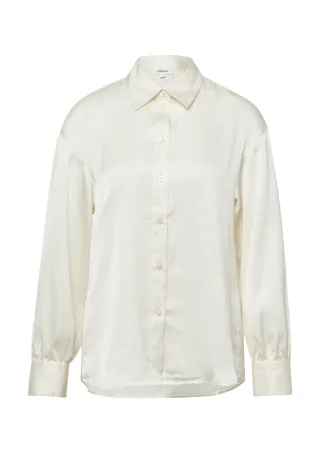 s.Oliver - Bluse creme - Gr. - 40