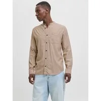 Jack & Jones Langarmhemd JJEBAND MELANGE SHIRT L/S SN