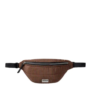 wouf - Bauchtasche - Waistbag schwarz/braun - Gr. - OS