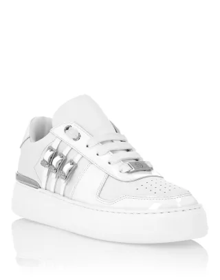 Low Top Sneakers Belts Skull