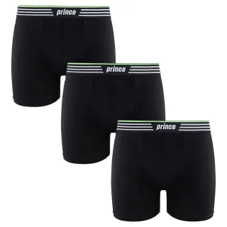 Prince Performance Range 3 Pack Black Mens Boxer Muxpr058