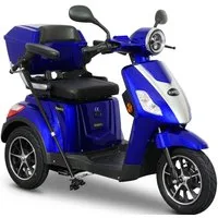 Rolektro Elektromobil E-Trike 25 V.2, Blei-Gel-Akku, 1000 W, 25 km/h, (mit Topcase)