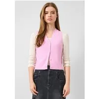 QS Cardigan Strickjacke Weiche Strickweste