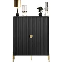 Lookway Kommode DALIA 2D mit Riffel-Front, Breite: 104 cm