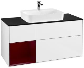 Villeroy & Boch Waschtischunterschrank Finion G41 1200x603x501mm Wandbel WT mit., G412HBGF G412HBGF