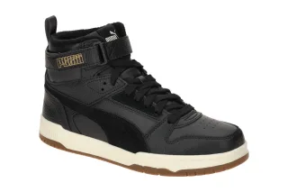 Puma 387604 02 RBD GAME WTR Herren Mid Cut Sneaker Schwarz/Gold