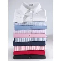 Witt Klassische Bluse Streifenbluse Langarm