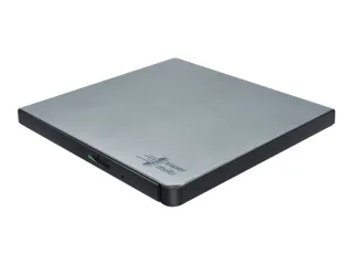 Hitachi-LG Data Storage GP57ES40 SlimLine silber | gp57es40.ahle10b | USB 2.0 - DVD / CD