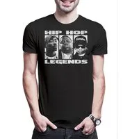 Urban Backwoods Print-Shirt Hip Hop Legends Herren T-Shirt Rap Gangster Legenden Heroes Rapper (1-tlg) Producer Produzent Musik Music