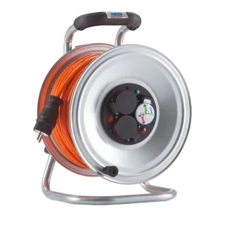 HEDI Stahlblech-Kabeltrommel Professional Ø 290 mm, orange - K2S33Q2TF