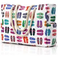 LuxusKollektion XL-Strandtasche Strandtasche Damen Shopper Badetasche Wasserdicht Groß Tote Bag