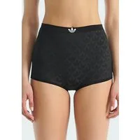 adidas Originals Panty Microterrot Monogram elastischer Bund, Allover-Logo, weich