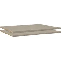 rauch Einlegeboden Zubehör für Rauch-Schwebetürenschränke BLUE, 2er-Set Breite 63 cm, Tiefe 45 cm