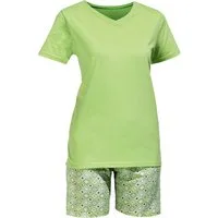 Erwin Müller Pyjama Damen-Shorty Single-Jersey gemustert