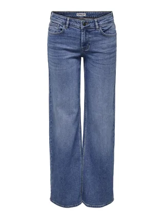 ONLY - ONLJUDY-O LW WIDE LEG DNM TAI712 NOOS Medium Blue Denim - Gr. - L