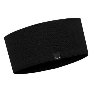 SALEWA - Puez Merino Stirnband - Schwarz (Gr.UNI58)