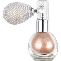 KINSI Bronzer-Puder Glitzerpuder,Körper Highlight,die Haut aufhellen, Party-Kosmetik, Party-Makeup, Haar-Glanzspray, Glitzerpuder für Gesicht und Körper