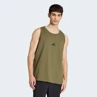 adidas Sportswear Tanktop ESSENTIALS SMALL LOGO mit Rundhalsausschnitt, ohne Verschluss, aus Baumwolle