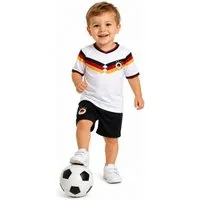 Fashion Boy Fußballtrikot Personalisierbares Kinder Fußball Fan Set Deutschland Germany, JS1.26e (Set)