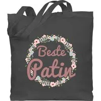 Shirtracer Umhängetasche Beste Patin Tasse, Patentante Geschenk