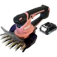 Makita Akku-Grasschere UM 600 DAP 12 V max 160 mm Pink + 1x Akku 2,0 Ah - ohne Ladegerät